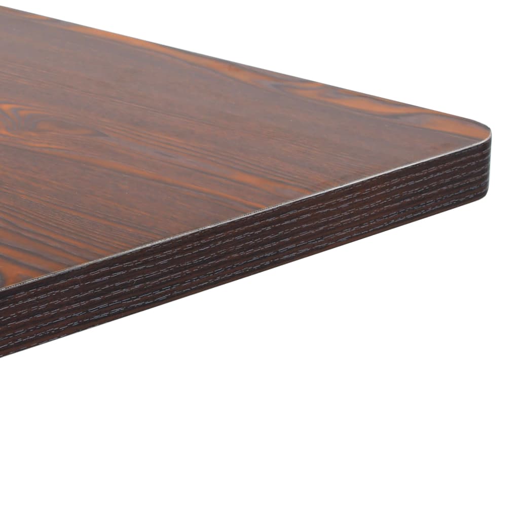 vidaXL sötétbarna MDF bisztróasztal 60 x 60 cm