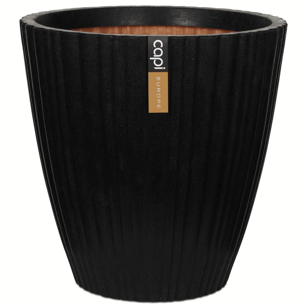 Capi Urban Tube KBLT802 fekete kúpos váza 55 x 52 cm