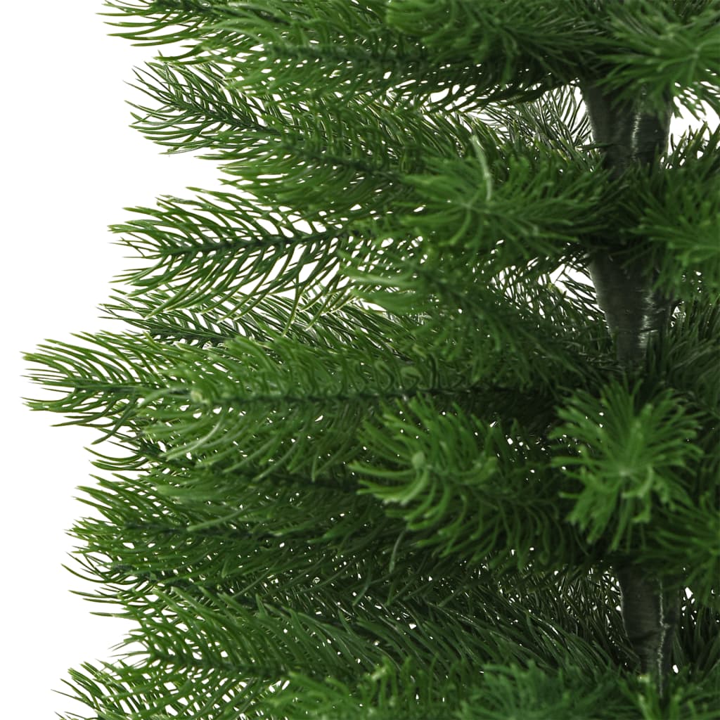 vidaXL vékony polietilén műkarácsonyfa állvánnyal 240 cm