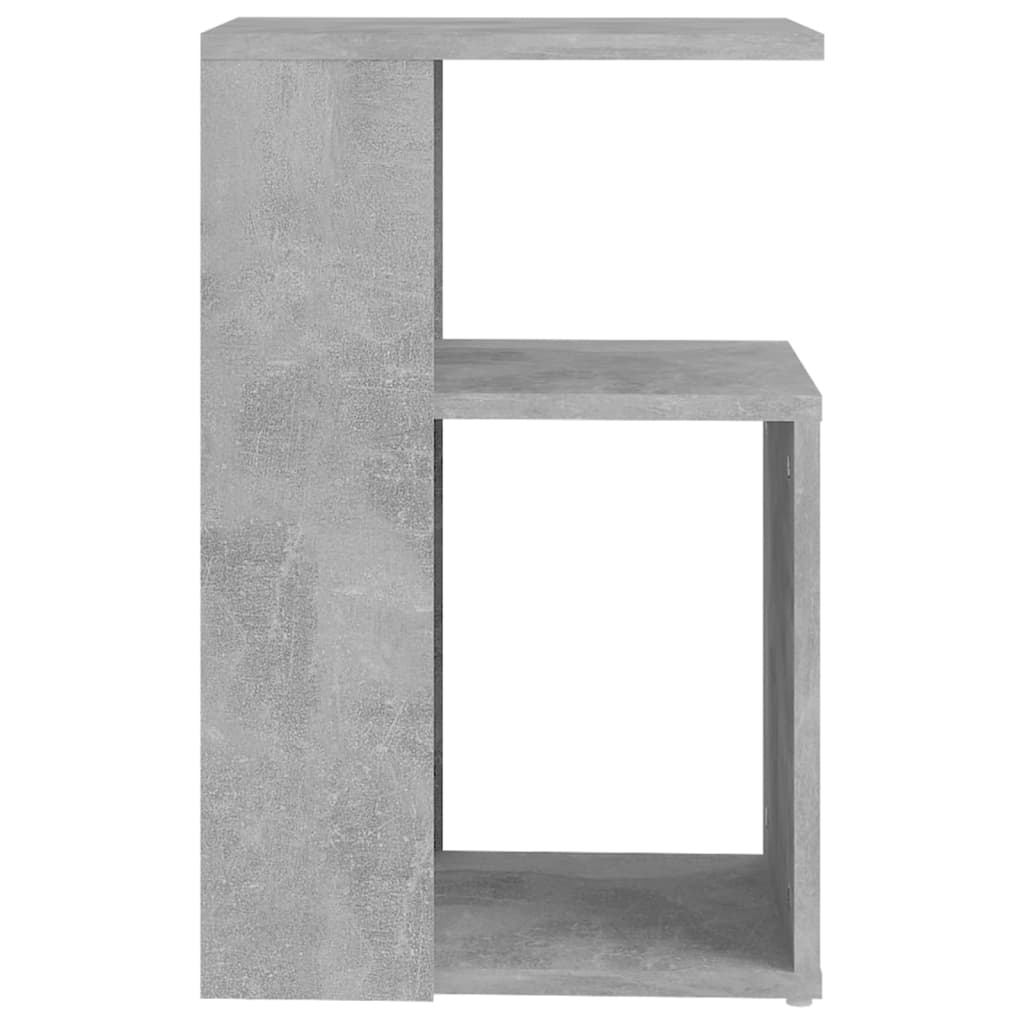 vidaXL betonszürke forgácslap kisasztal 36 x 30 x 56 cm