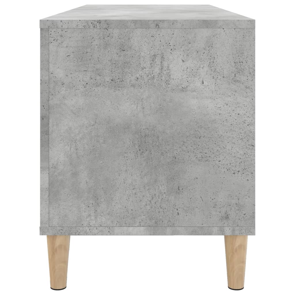 vidaXL betonszürke szerelt fa hanglemezszekrény 100 x 38 x 48 cm