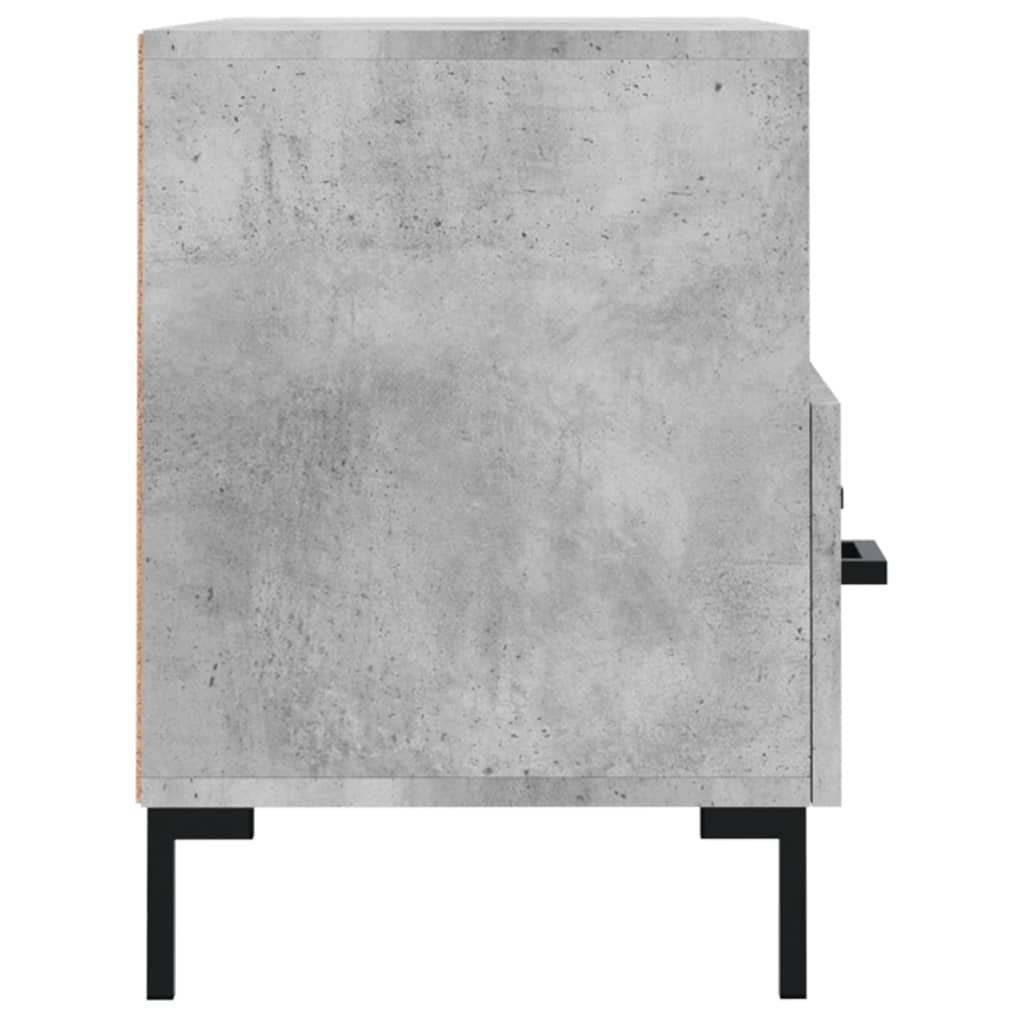 vidaXL betonszürke szerelt fa TV-szekrény 80 x 36 x 50 cm