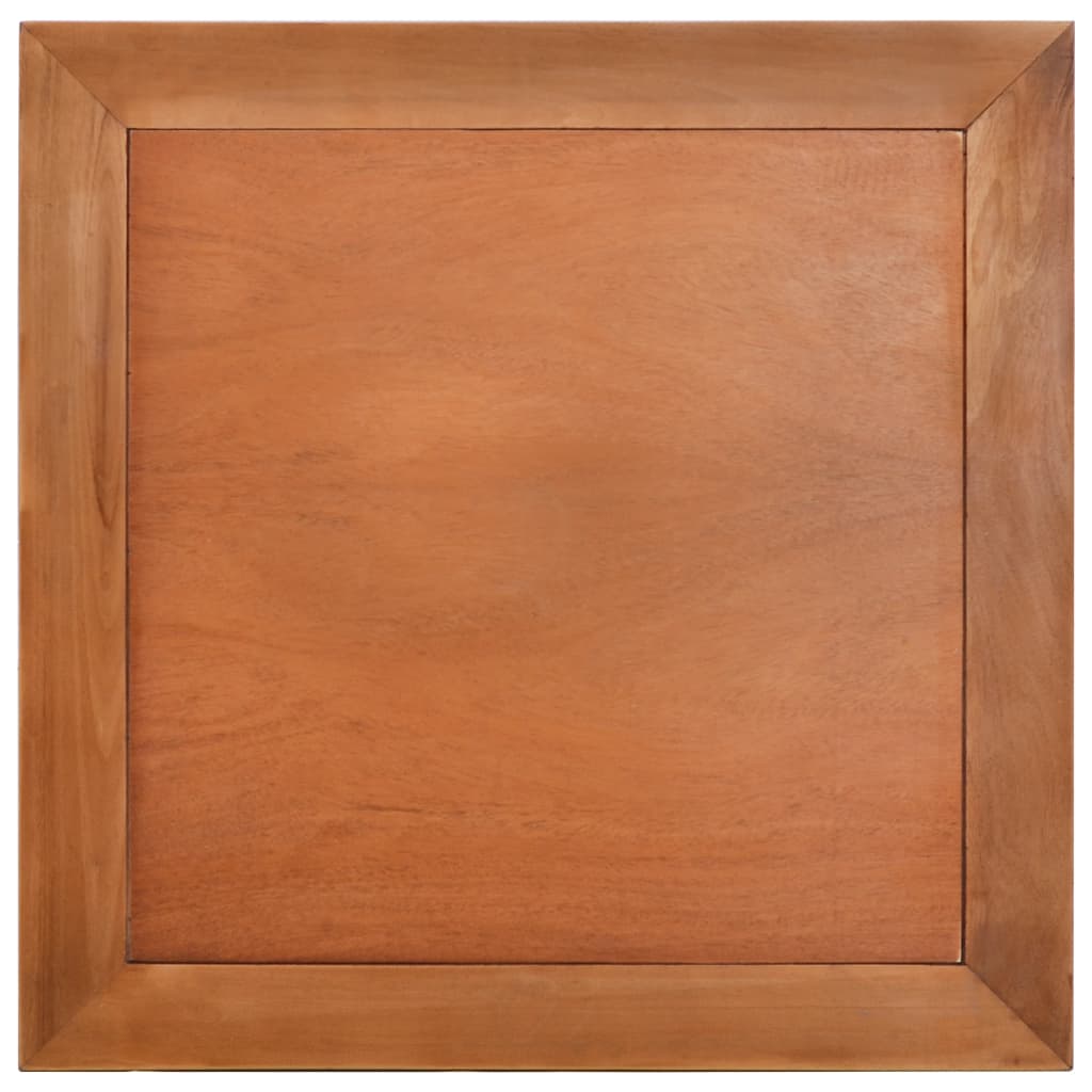 vidaXL tömör mahagónifa dohányzóasztal 68 x 68 x 30 cm