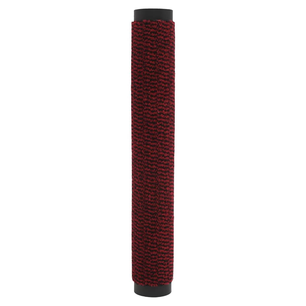 vidaXL piros tűzött lábtörlő 60 x 180 cm