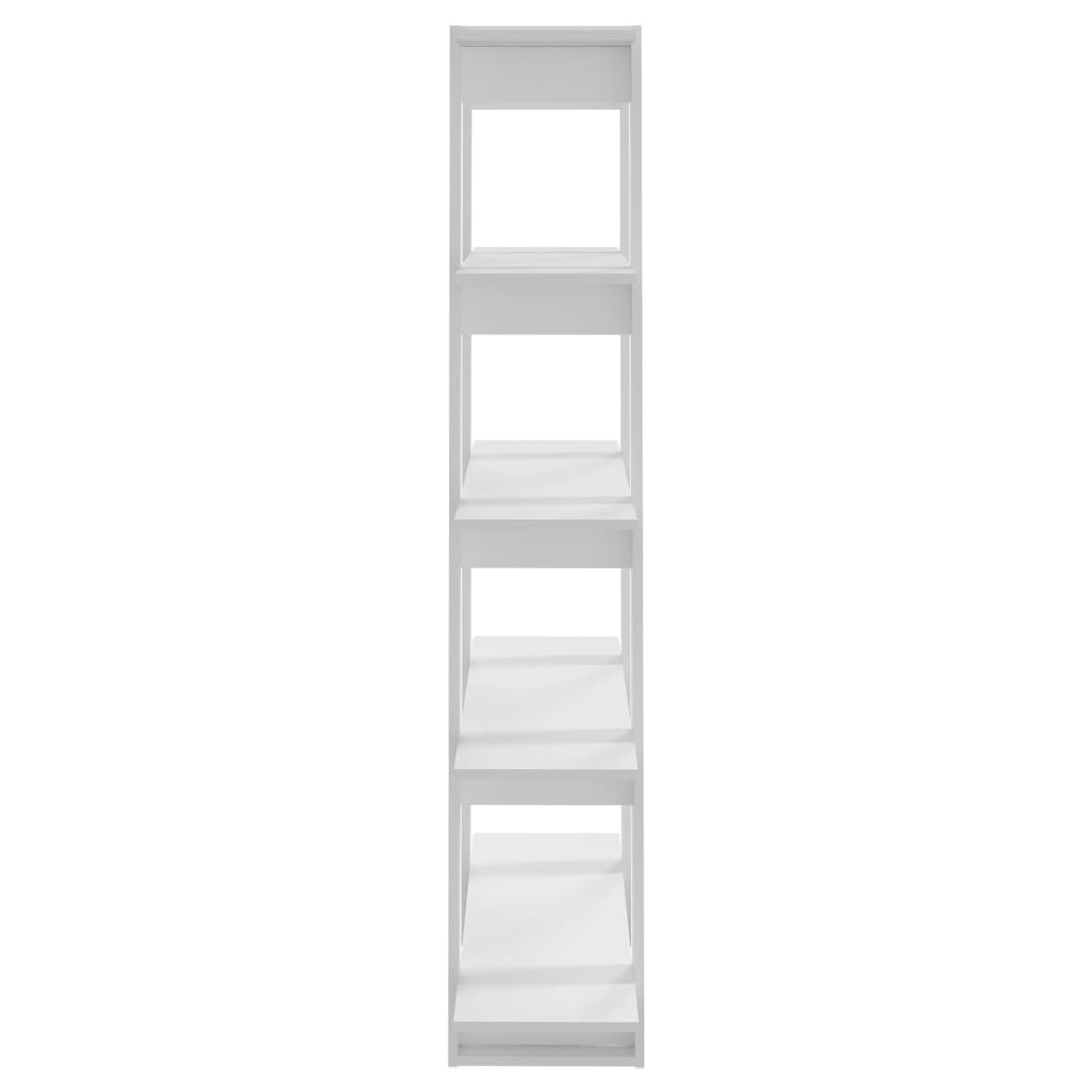 vidaXL fehér könyvszekrény/térelválasztó 100 x 30 x 160 cm