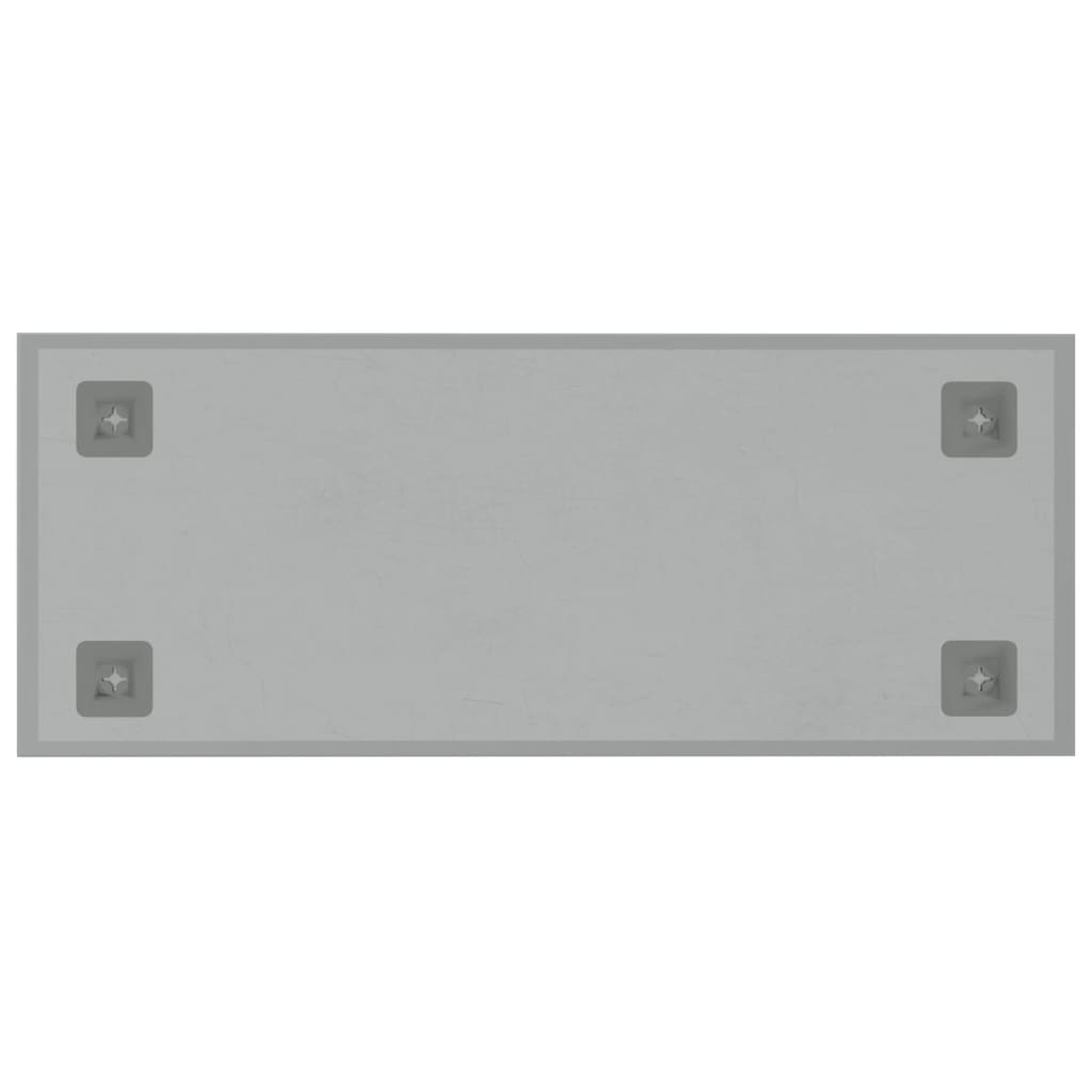 vidaXL fehér falra szerelhető edzett üveg mágnestábla 50 x 20 cm