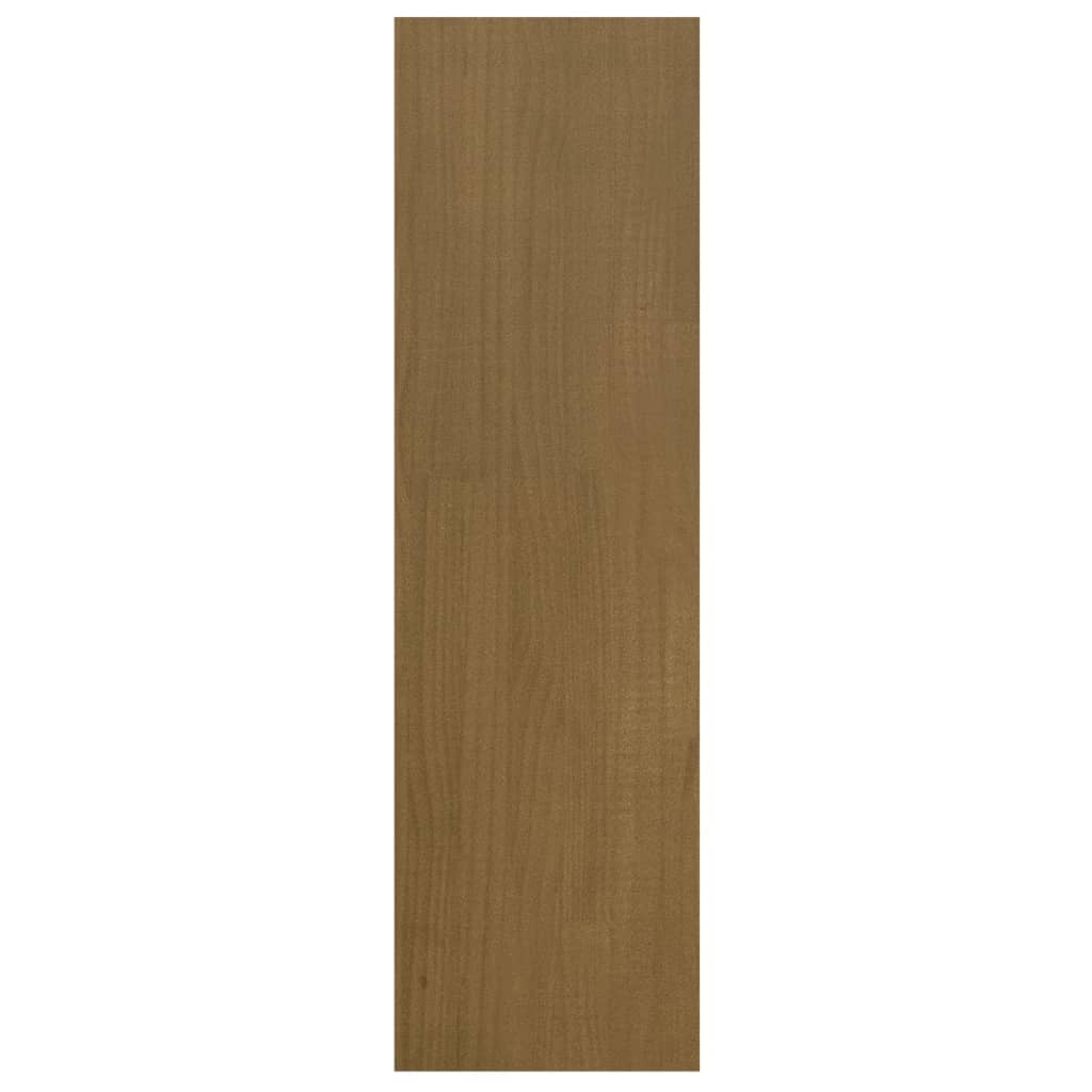 vidaXL mézbarna fenyőfa könyvszekrény/térelválasztó 40 x 30 x 103,5 cm