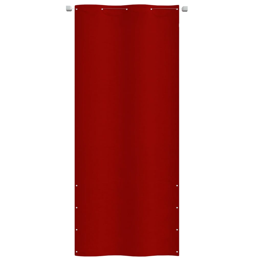 vidaXL piros oxford-szövet erkélyparaván 100 x 240 cm