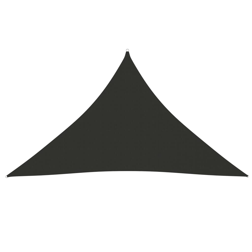 vidaXL antracitszürke háromszögű oxford-szövet napvitorla 3 x 3 x 4,24 m