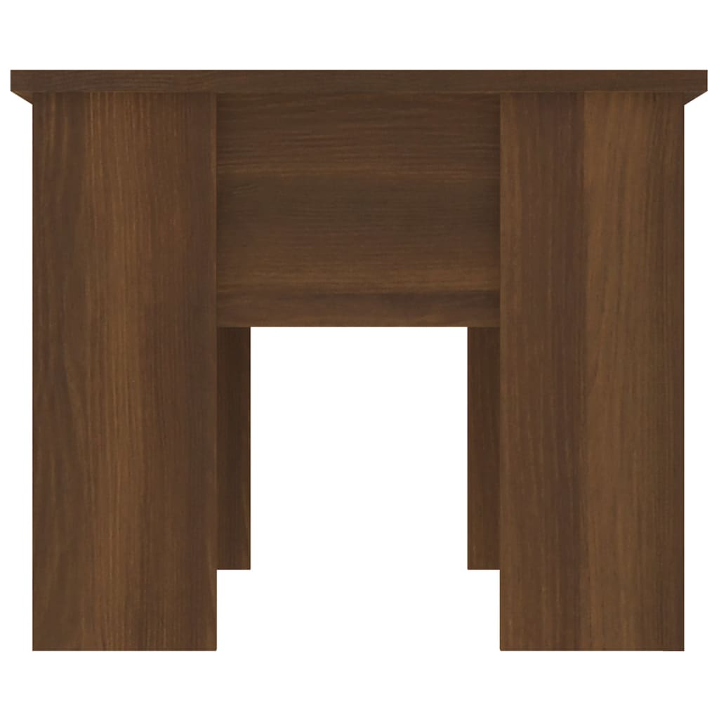 vidaXL barna tölgyszínű szerelt fa dohányzóasztal 79 x 49 x 41 cm