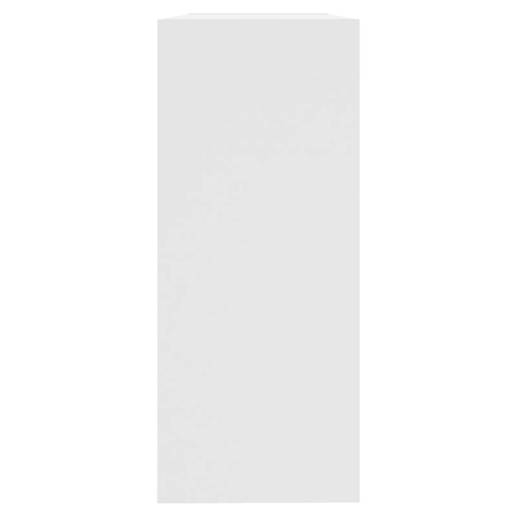 vidaXL fehér térelválasztó könyvszekrény 100 x 30 x 72 cm