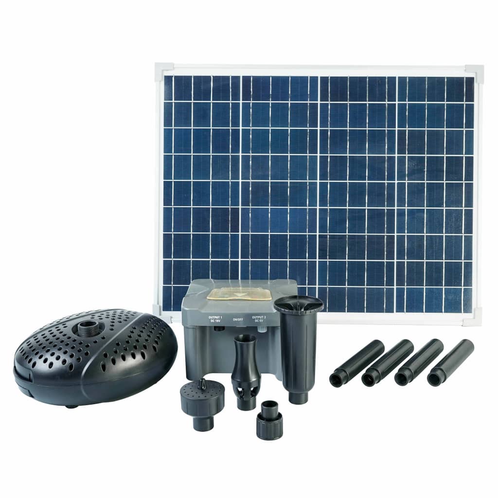 Ubbink SolarMax 2500 készlet napelemmel szivattyúval és akkumulátorral
