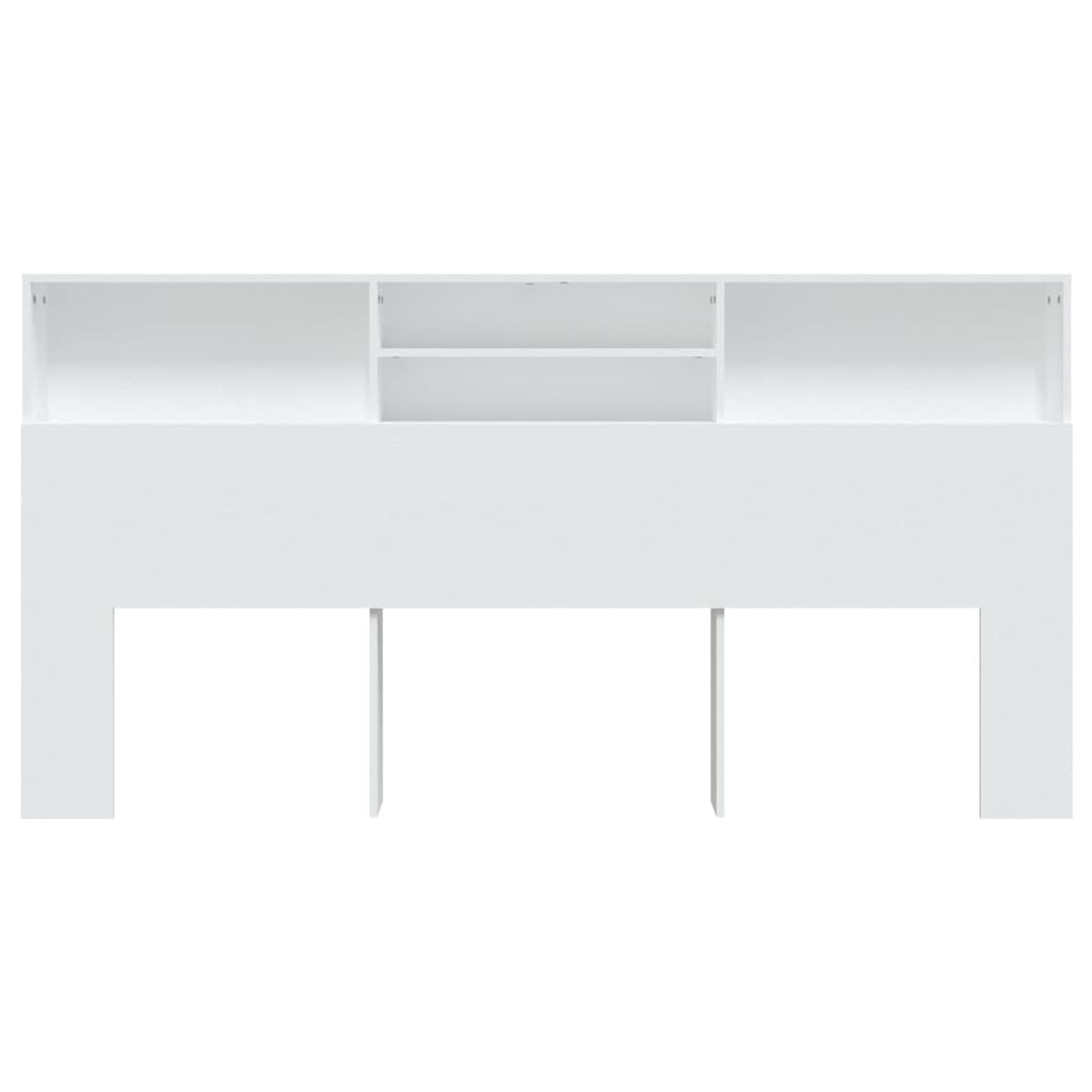 vidaXL fehér áthidaló szekrény 200 x 19 x 103,5 cm