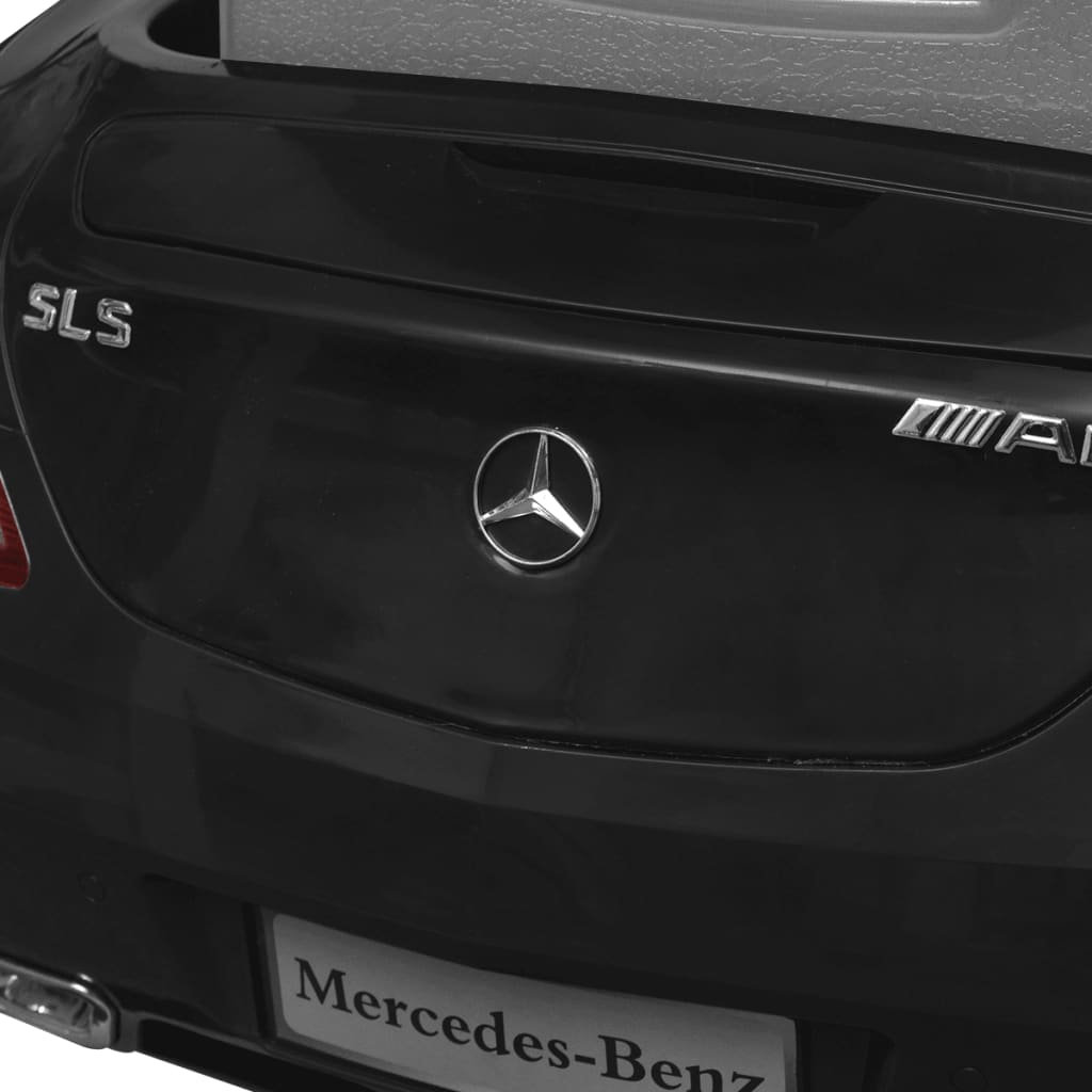 Mercedes Benz SLS AMG Elektromos kisautó távirányítóval 6 V fekete