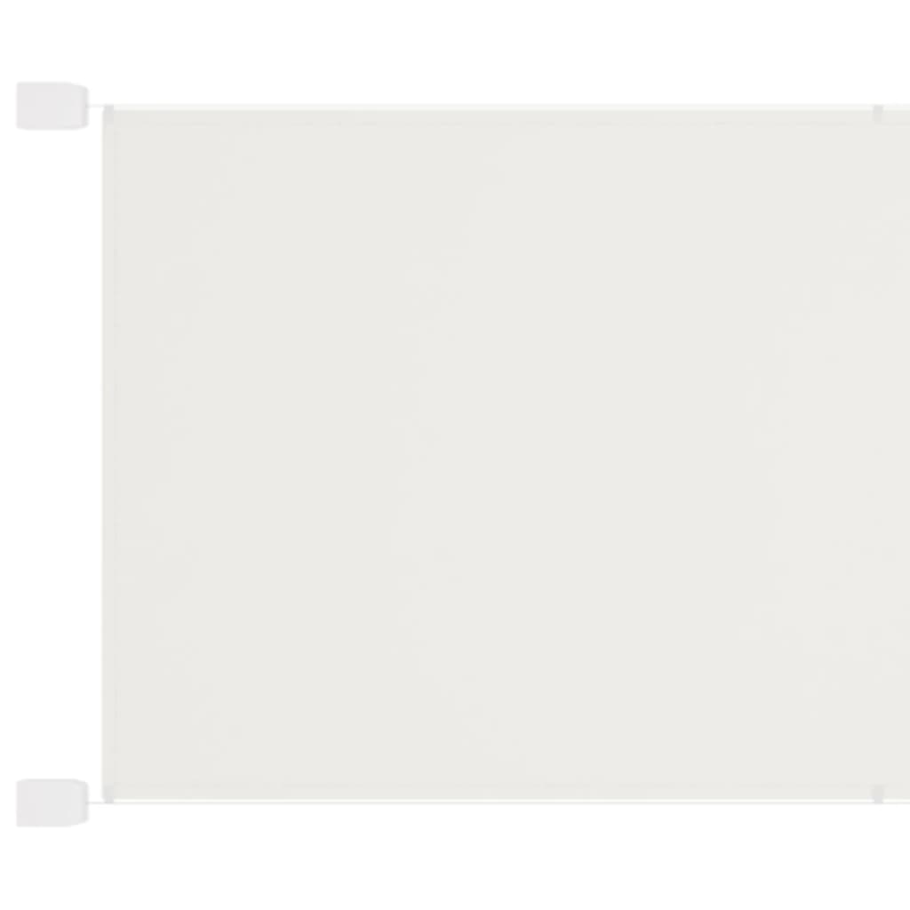 vidaXL fehér oxford-szövet függőleges napellenző 140 x 1200 cm