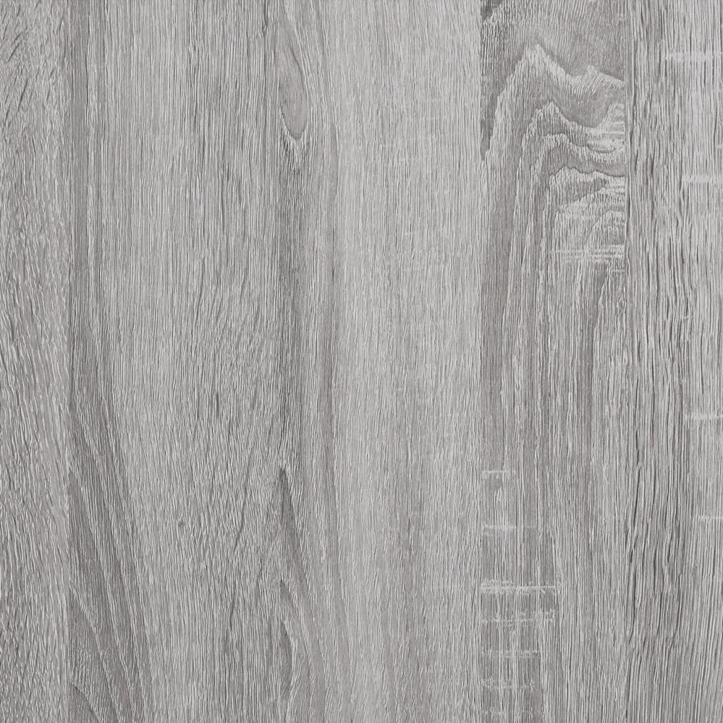 vidaXL szürke sonoma színű szerelt fa tálalószekrény 40x33x70 cm