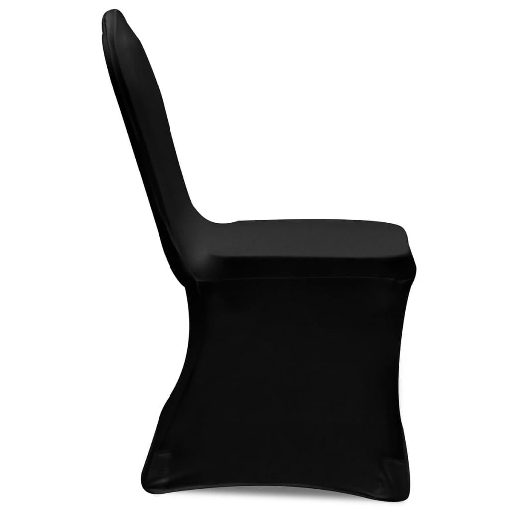 vidaXL 18 db fekete sztreccs székszoknya