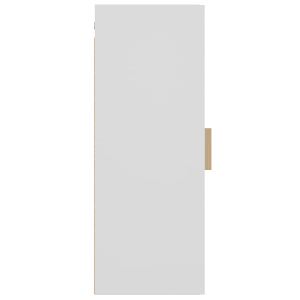 vidaXL fehér függő faliszekrény 34,5 x 34 x 90 cm