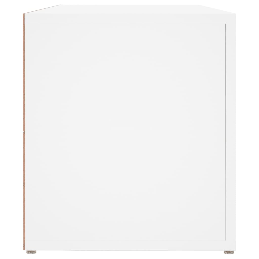 vidaXL fehér szerelt fa TV-szekrény 100x31,5x35 cm