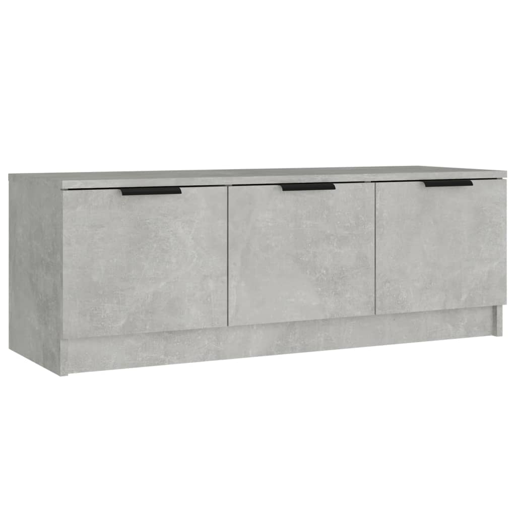 vidaXL betonszürke szerelt fa TV-szekrény 102 x 35 x 36,5 cm