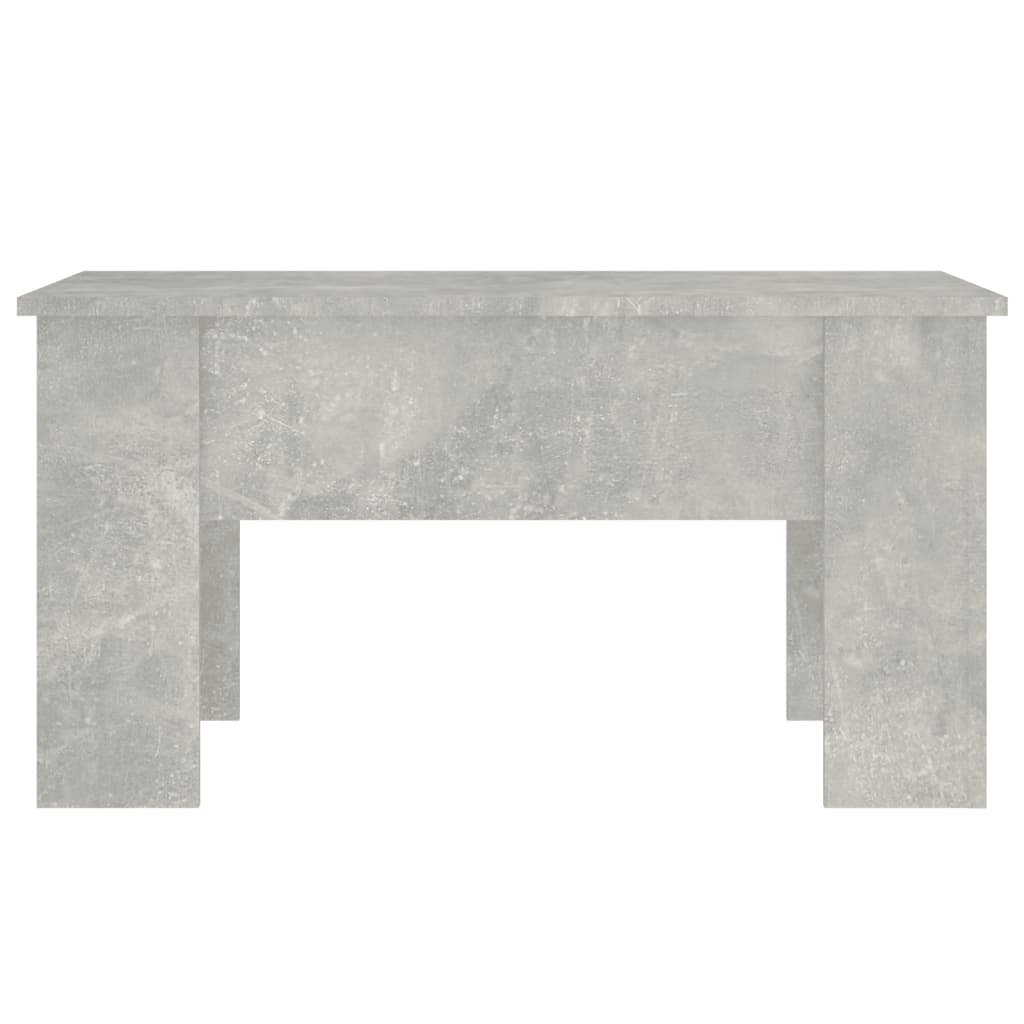 vidaXL betonszürke szerelt fa dohányzóasztal 79x49x41cm