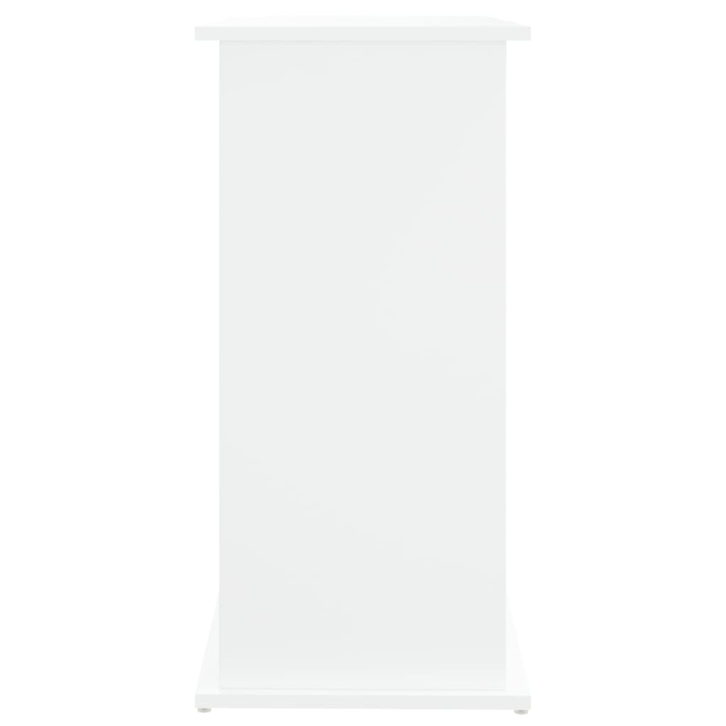 vidaXL fehér szerelt fa akváriumi állvány 81x36x73 cm