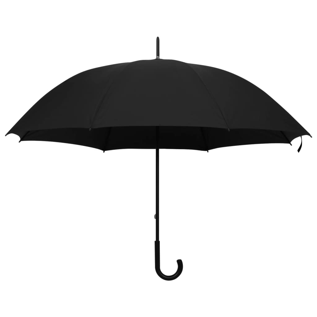 vidaXL fekete esernyő 130 cm