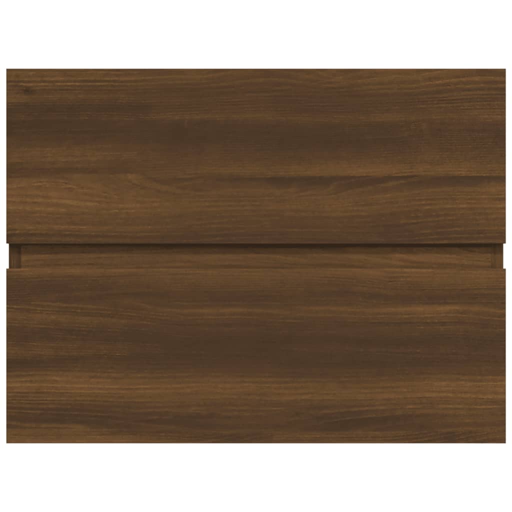 vidaXL barna tölgy színű szerelt fa mosdószekrény 60x38,5x45 cm