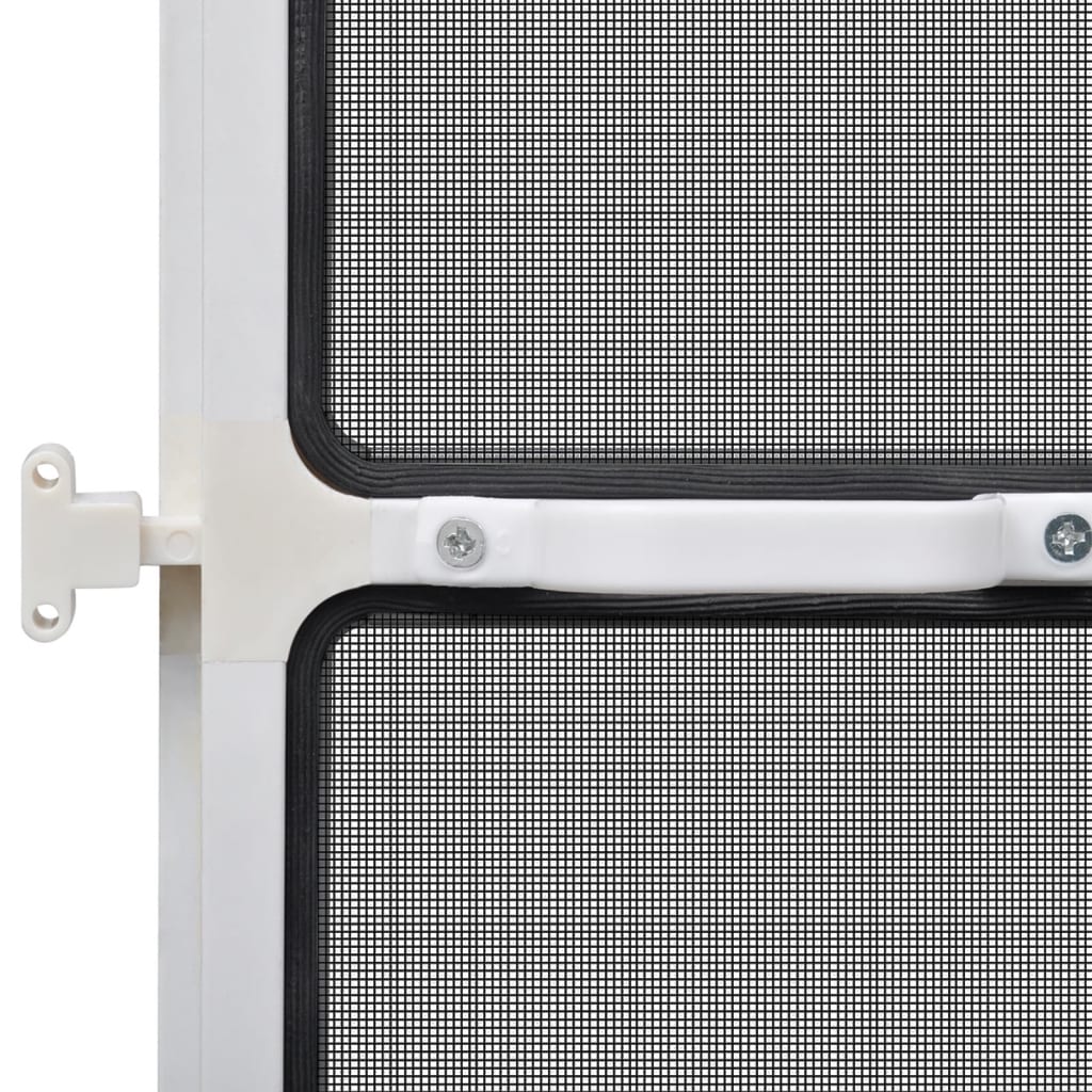 vidaXL fehér zsanéros ajtó szúnyogháló 120 x 240 cm