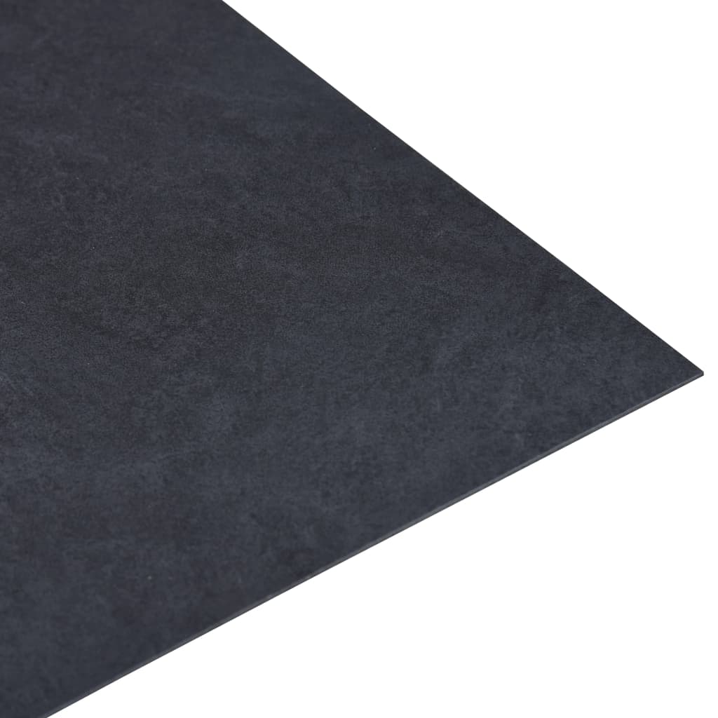 vidaXL fekete márványmintás öntapadó PVC padlólapok 5,11 m²