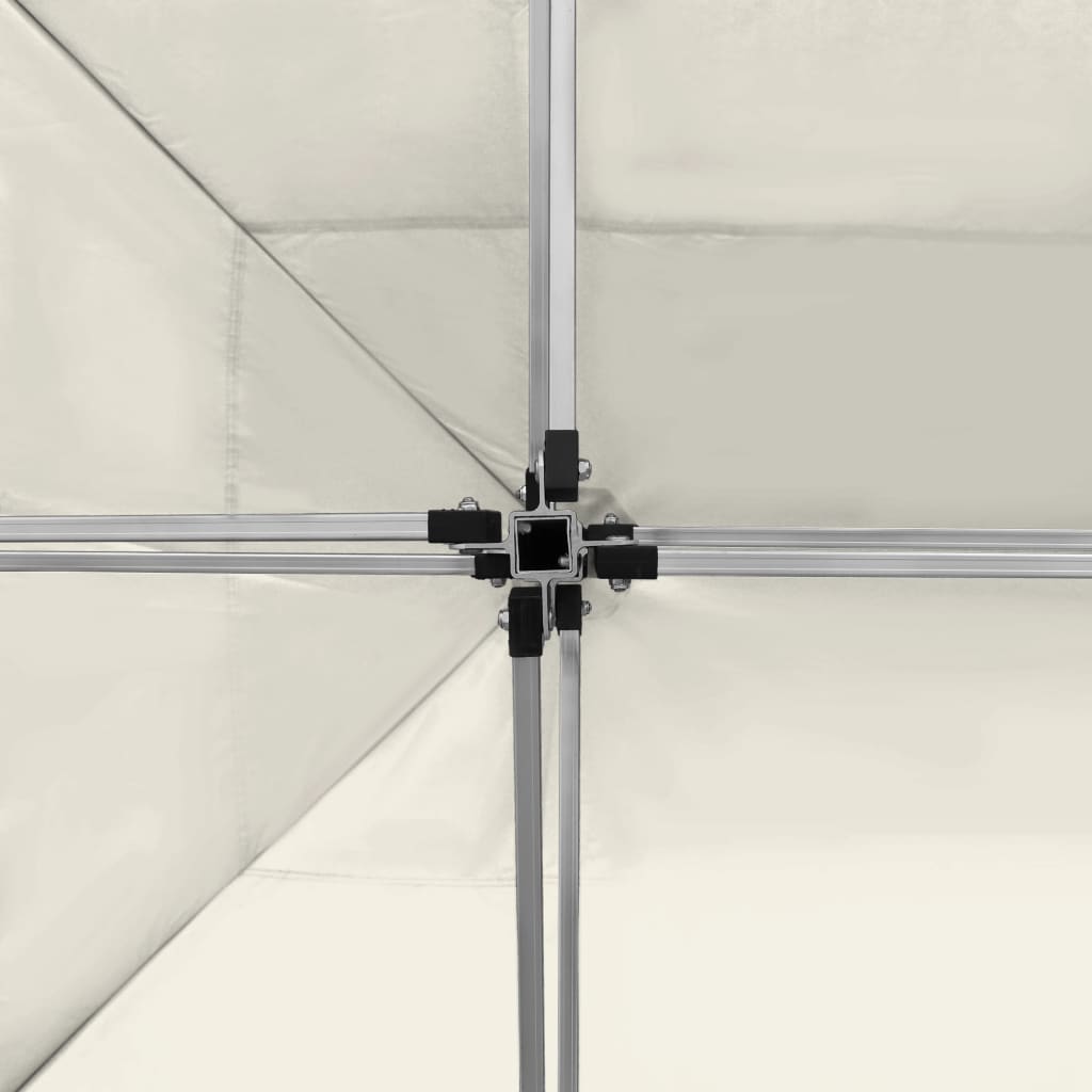vidaXL krémszínű összecsukható alumínium rendezvénysátor 4,5 x 3 m