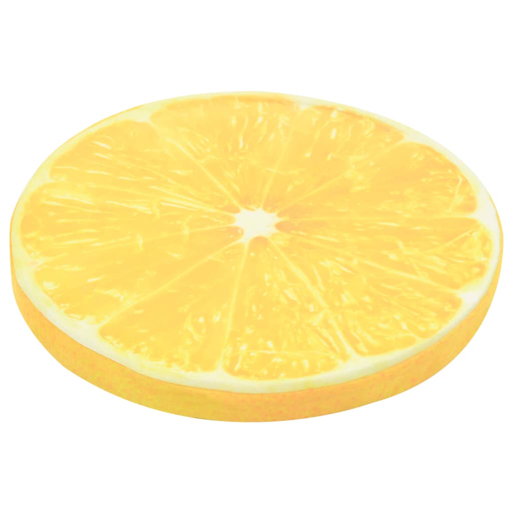 vidaXL 2 db nyomtatott gyümölcsmintás narancs párna