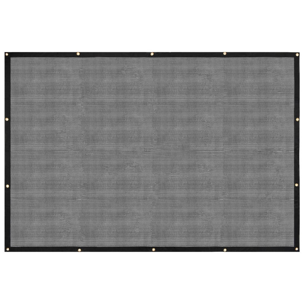 vidaXL fekete HDPE konténerháló 3,5 x 6 m