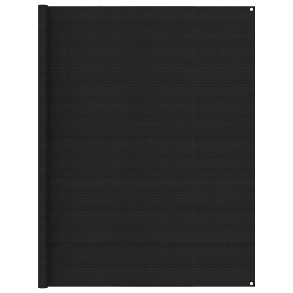 vidaXL fekete sátorszőnyeg 250 x 600 cm