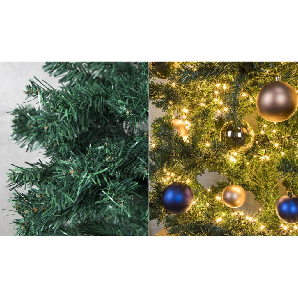 HI zöld karácsonyfa fém állvánnyal 180 cm