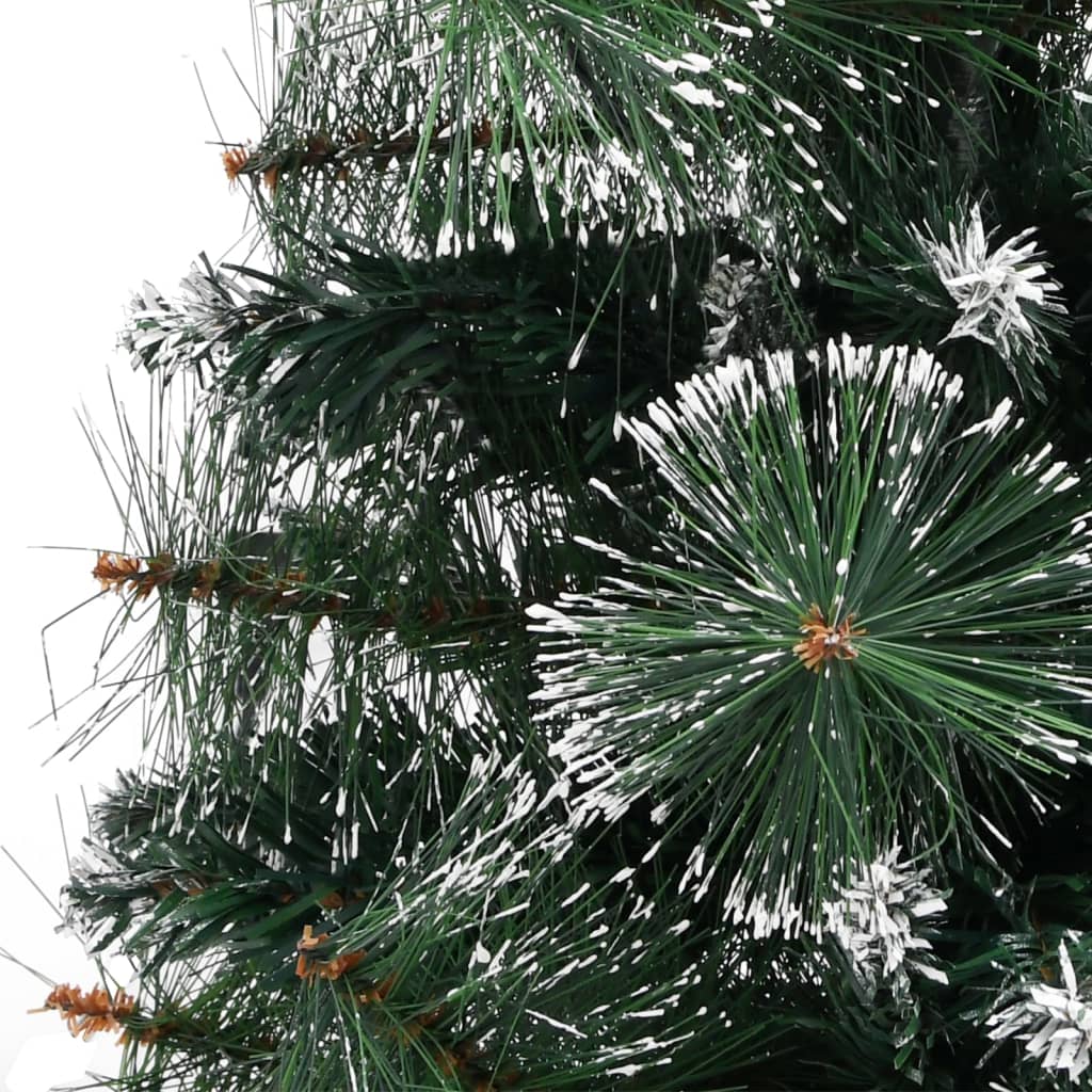 vidaXL zöld és fehér PVC műkarácsonyfa állvánnyal 90 cm