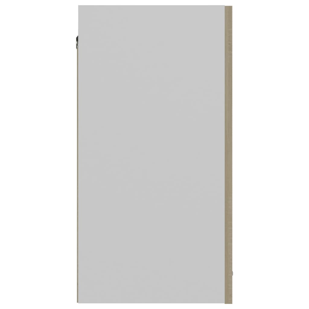 vidaXL sonoma-tölgy színű forgácslap függő szekrény 60 x 31 x 60 cm