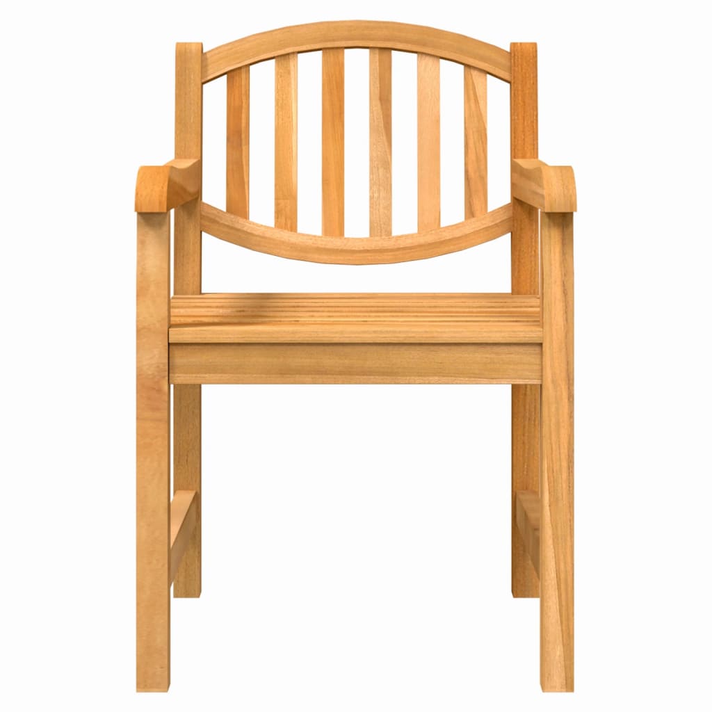 vidaXL 2 db tömör tíkfa kerti szék 58x59x88 cm