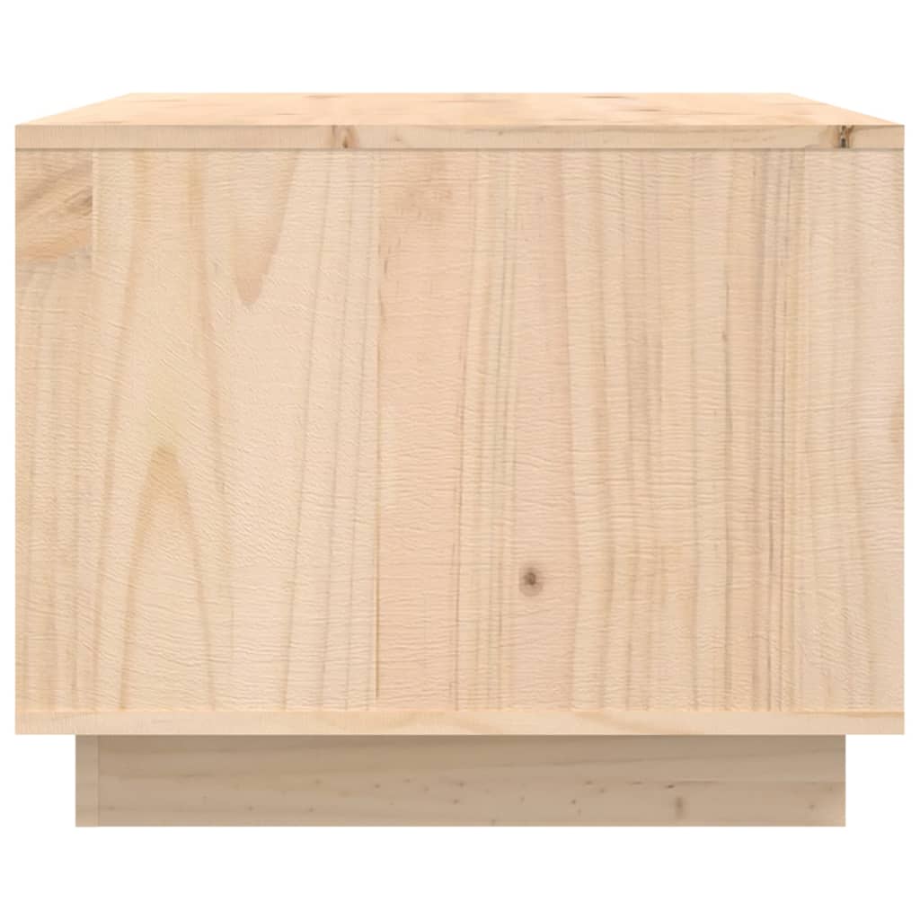 vidaXL tömör fenyőfa dohányzóasztal 80 x 50 x 40 cm