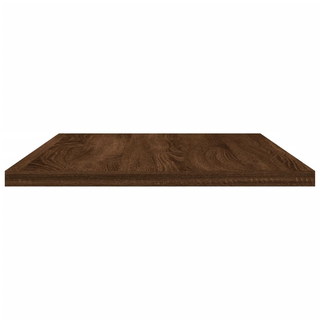 vidaXL 4 db barna tölgy színű szerelt fa fali polc 60 x 20 x 1,5 cm