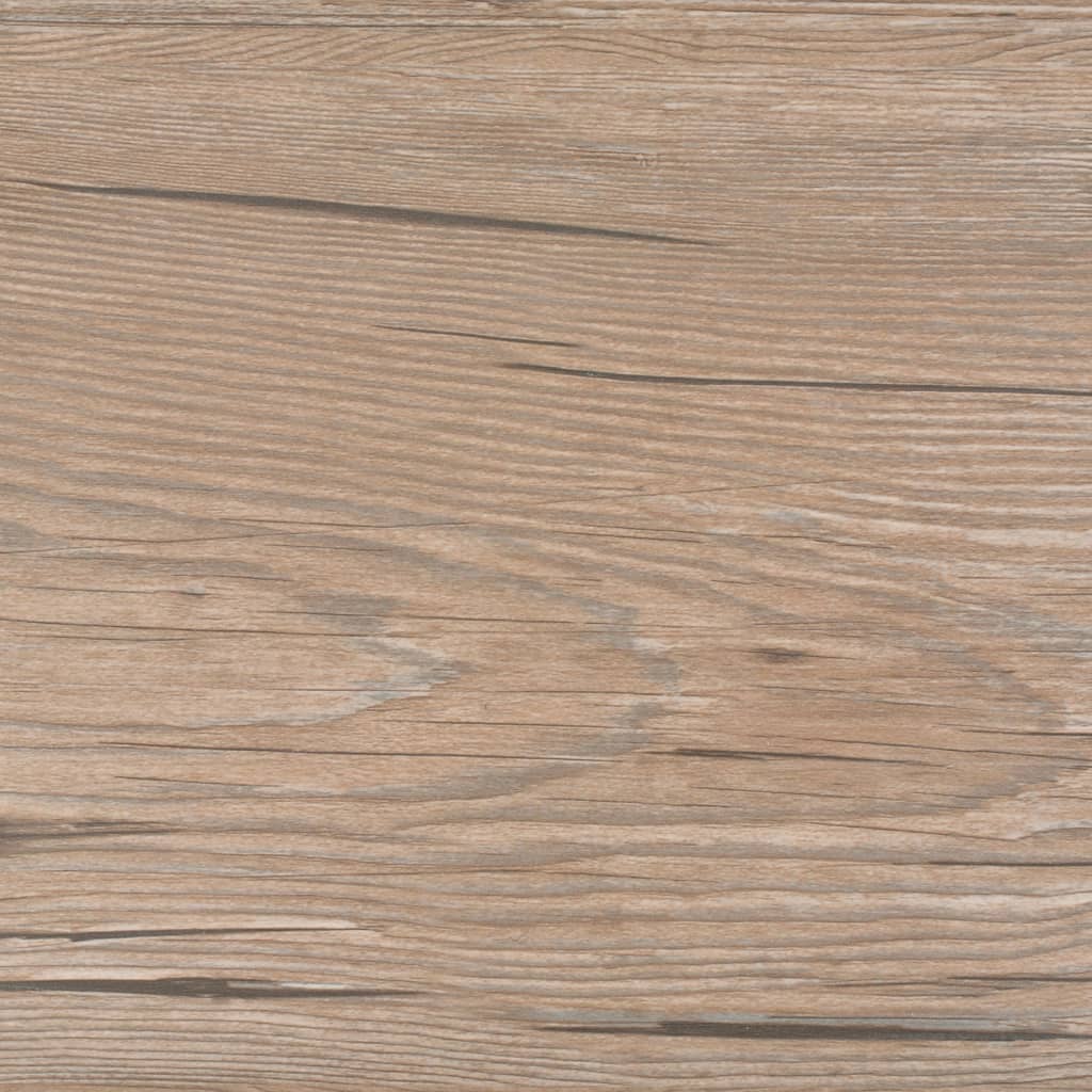 vidaXL barna tölgyszínű nem öntapadó PVC padlólapok 3 mm 4,46 m²