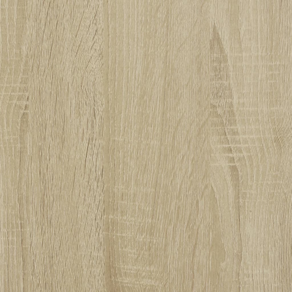 vidaXL sonoma tölgy színű szerelt fa zsúrkocsi 60,5 x 31 x 72,5 cm