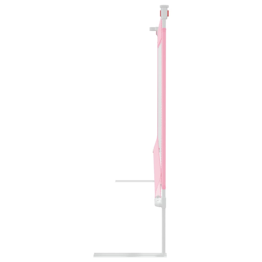 vidaXL rózsaszín szövet biztonsági leesésgátló 100 x 25 cm