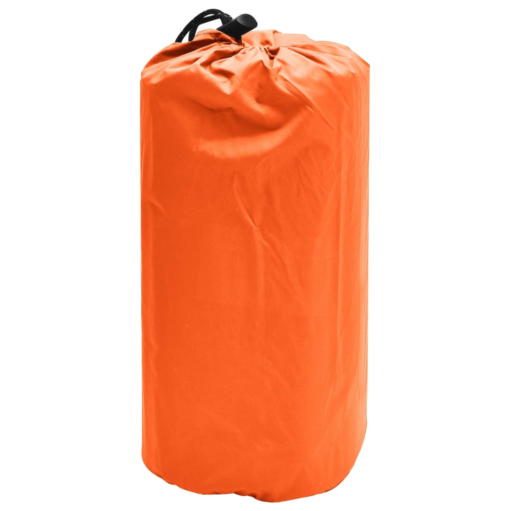 vidaXL narancssárga felfújható matrac 58 x 190 cm