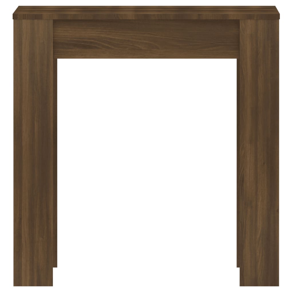 vidaXL barna tölgy színű szerelt fa étkezőasztal 140 x 74,5 x 76 cm