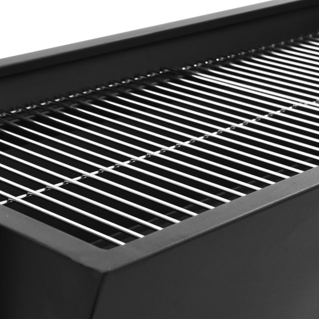 vidaXL elektromos rozsdamentes acél barbecue grillsütő
