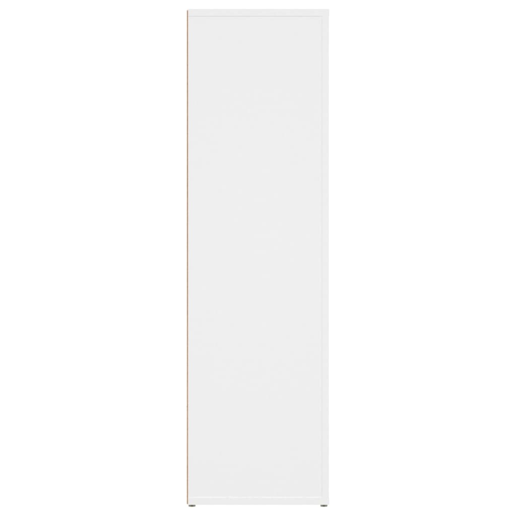 vidaXL fehér szerelt fa tálalószekrény 80x30x106 cm