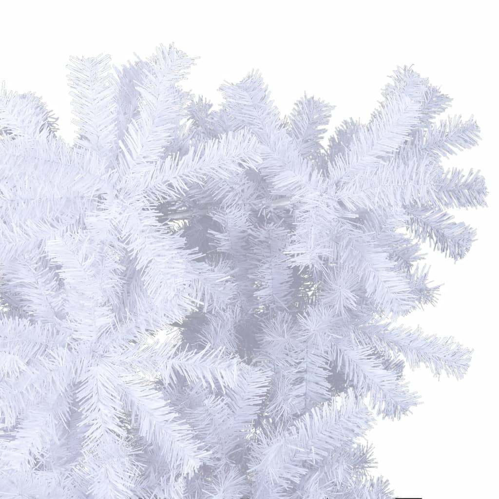 vidaXL fehér fordított műkarácsonyfa állvánnyal 120 cm
