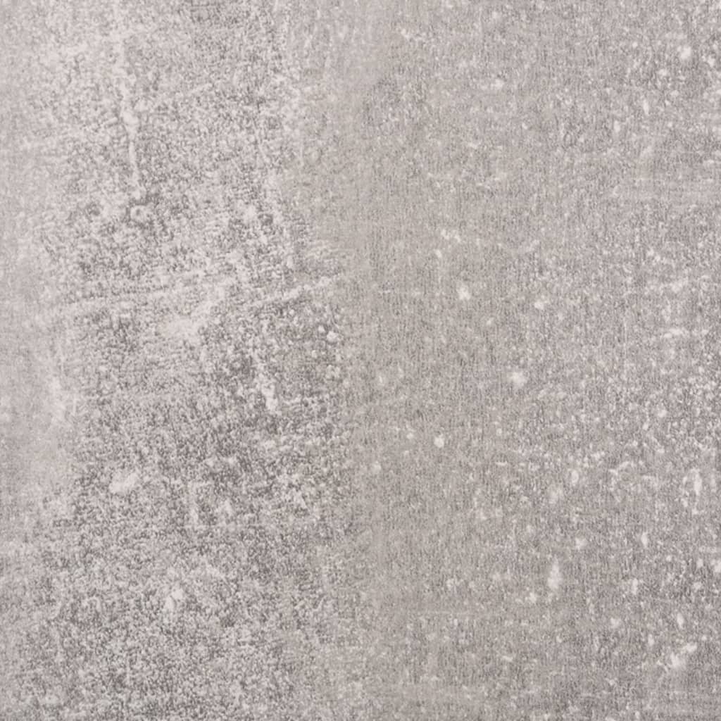 vidaXL betonszürke szerelt fa cipőszekrény 59 x 17 x 81 cm