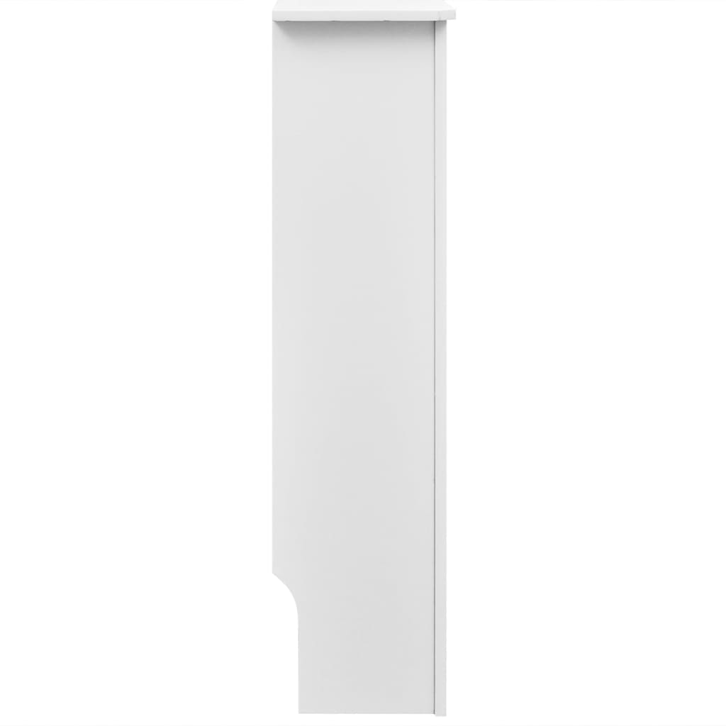Fehér MDF radiátorburkolatos szekrény 152 cm